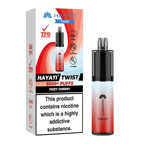 Hayati Twist 5000 Fizzy Cherry