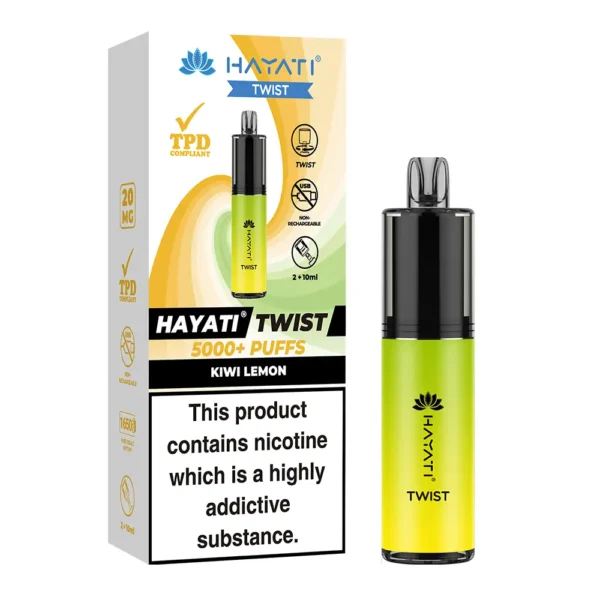 Hayati Twist 5000 Kiwi Lemon