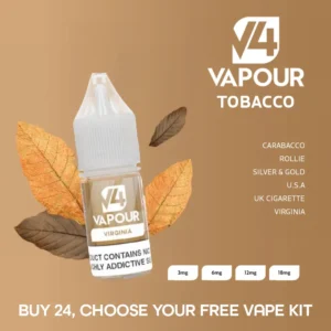 V4 Tobacco 10ml e-liquid