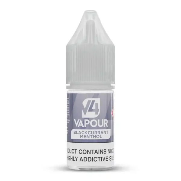 V4 Vapour 10ml Blackcurrant Menthol