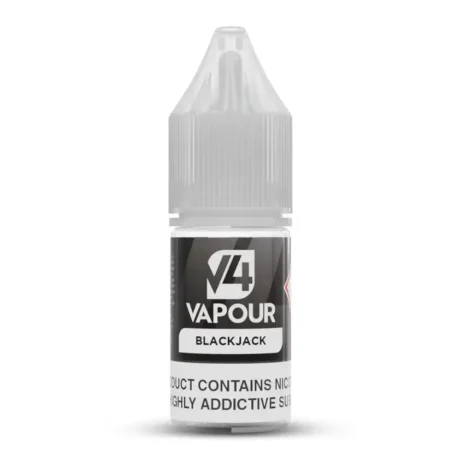 V4 Vapour 10ml Sweets E-Liquid Black Jack