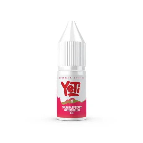 Yeti Summit Nic Salts 10ml Sour Raspberry Watermelon Ice