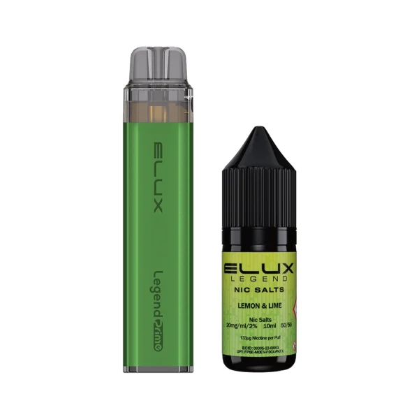 Elux Legend Prime Disposable Vape Lemon & Lime