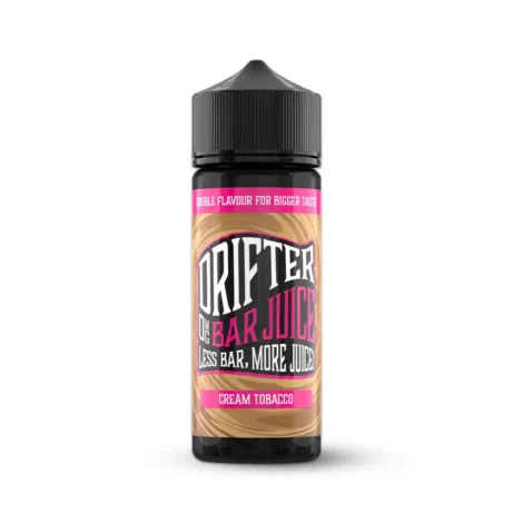 Drifter Bar Juice 100ml Vape Juice Cream Tobacco