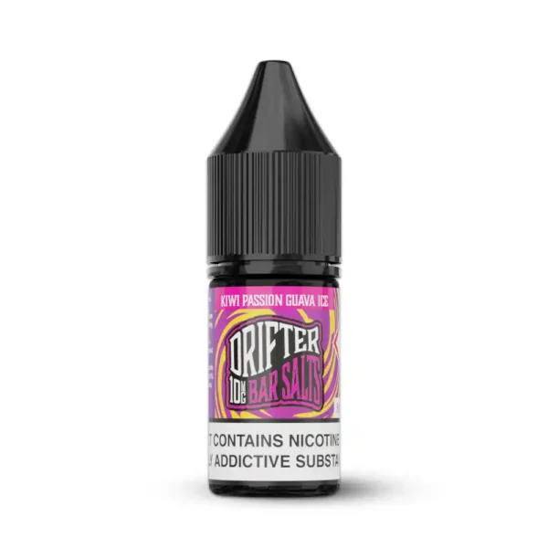 Drifter Bar Salt 10ml Kiwi Passionfruit Guava Ice