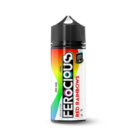 Ferocious Bar Juice 100ml Red Rainbows