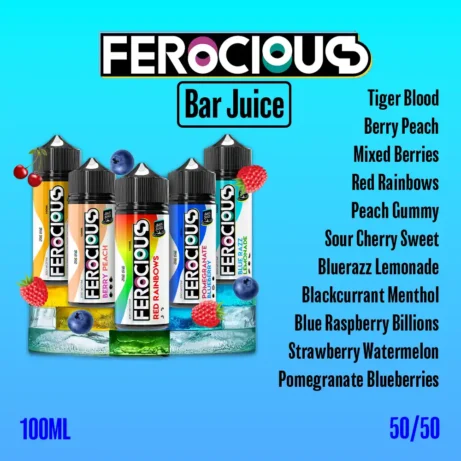 Ferocious Bar Juice 100ml Vape Juice