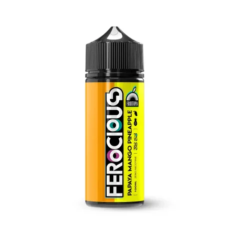 Ferocious Fruitopia Papaya Mango Pineapple 100ml Vape Juice