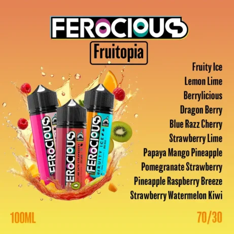 Ferocious Fruitopia Vape Juice 100ml