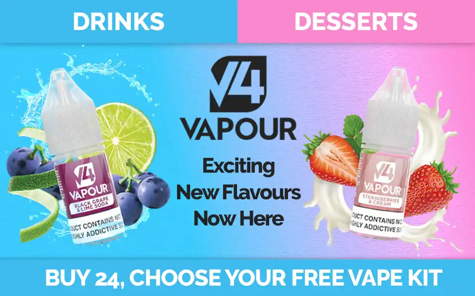 V4 Drink & Dessserts New Flavours