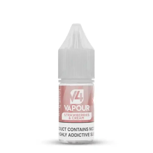 V4 Vapour 10ml Desserts Strawberries & Cream