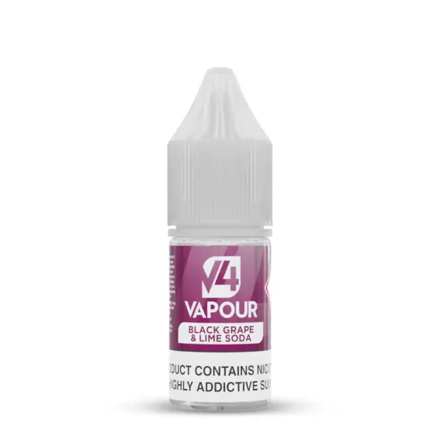 V4 Vapour 10ml Drinks Black Grape & Lime Soda