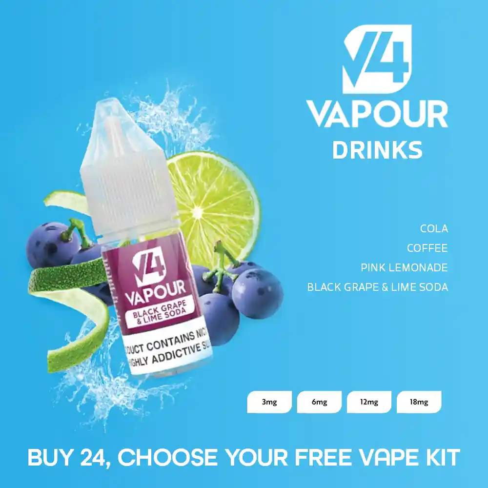 V4 Vapour 10ml Drinks