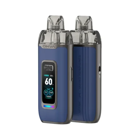 Oxva VPRIME Pod Vape Kit Blue Leather