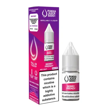 Pukka Juice 5000+ Berry Frenzy Nic-Salt Eliquid