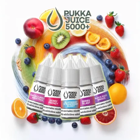 Pukka Juice 5000+ Nic-Salt Eliquid