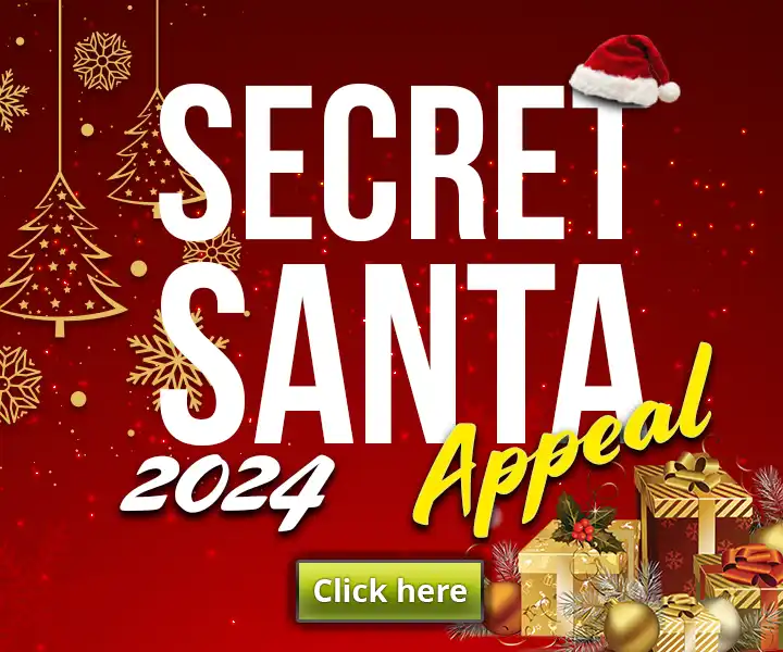 Our secret santa appeal is now on, giving gifts to under privileged children.