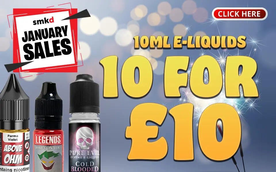 January Sales 10ml e-liquid