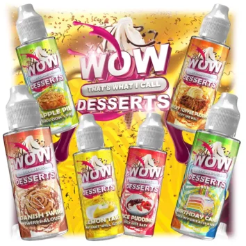 WOW That's What I Call Desserts 100ml Vape Juice