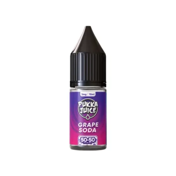 Pukka Juice 10ml 50/50 Range In Grape Soda Flavour
