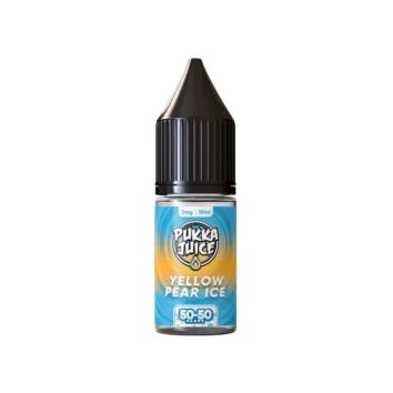 Pukka Juice 10ml 50/50 Range In Yellow Pear Ice Flavour