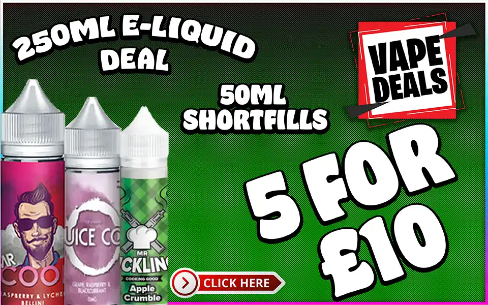 Vape Deals 250ml e-liquid deal