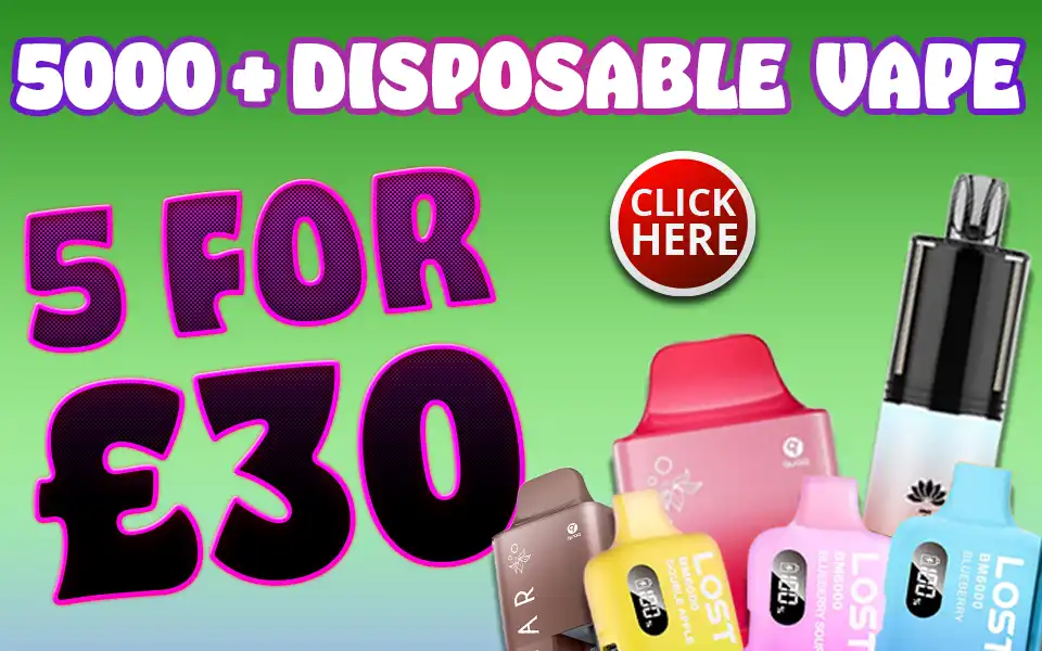 Disposables 5 For £30
