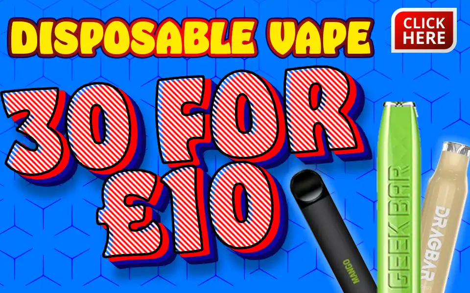 Disposable vape 30 for 10