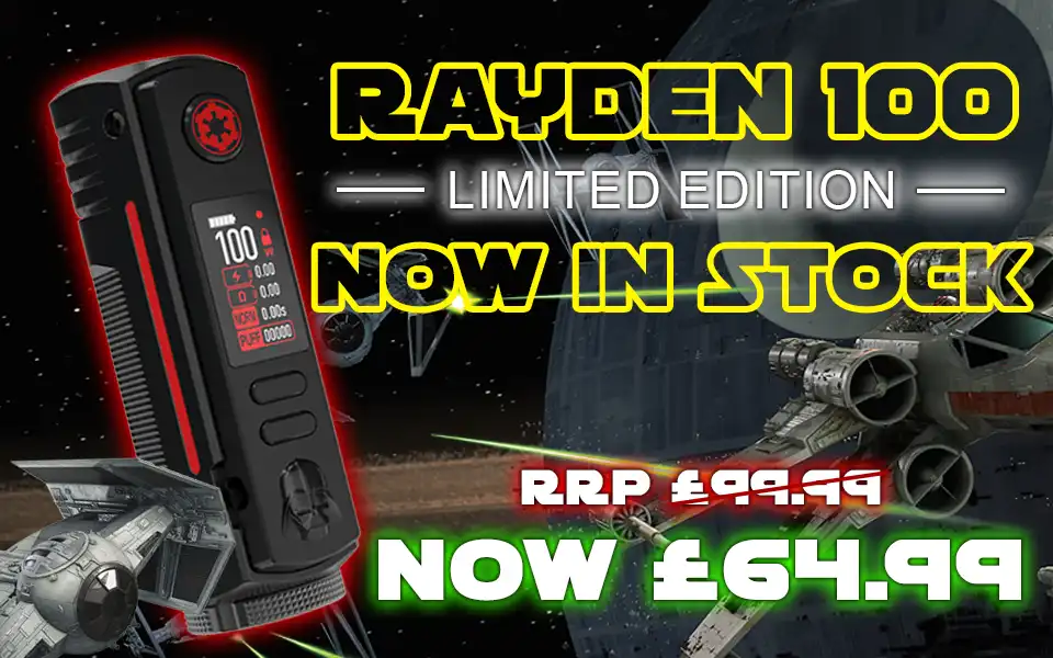BD Vape Rayden 100 Mod Now In