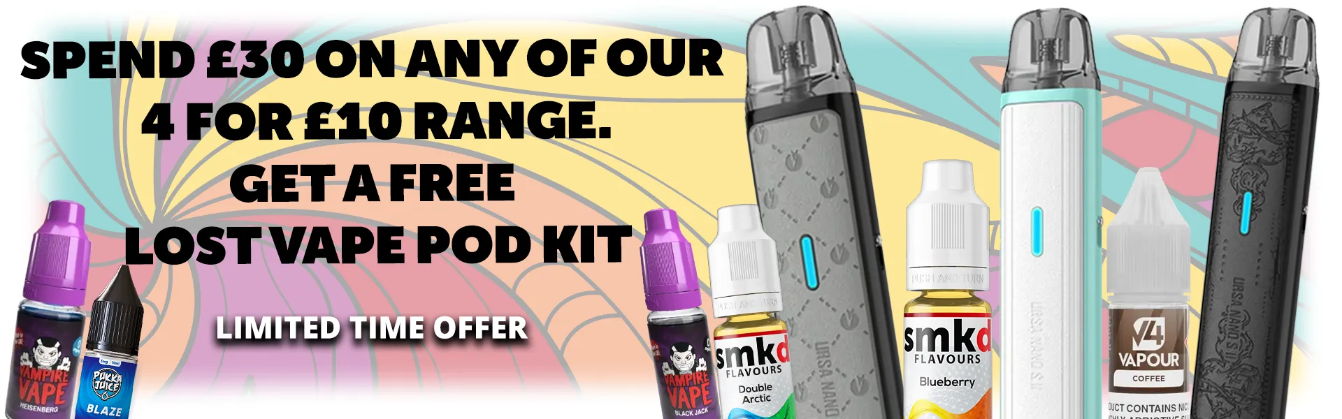 Spend £30 And Get A Free SMOK Novo Master Kit