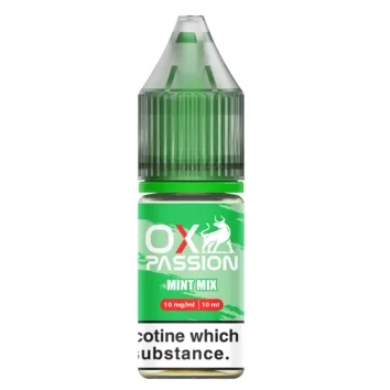 OX Passion 10ML Nic Salts In Mint Mix Flavour