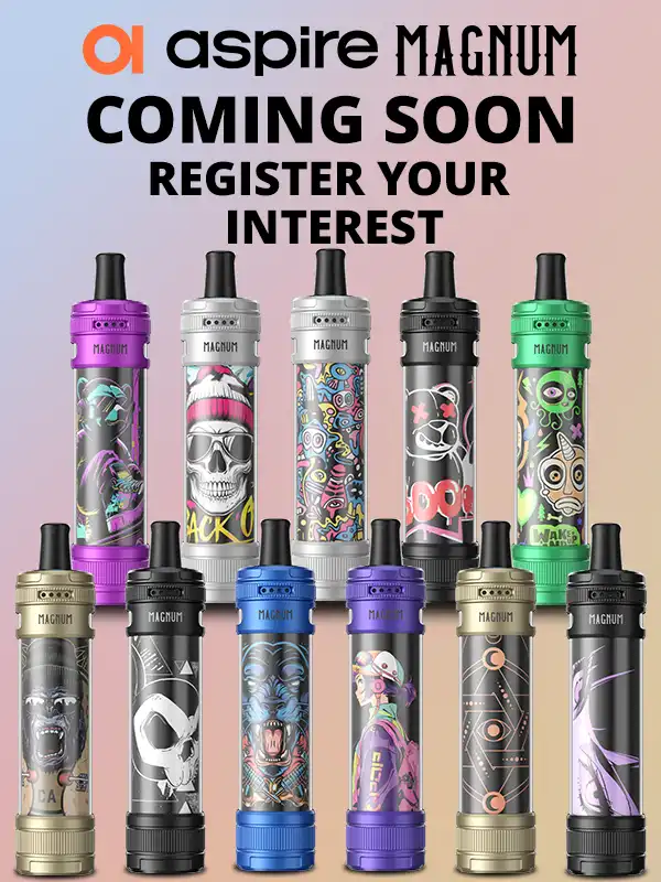 The Aspire Magnum is coming soon. Register your interest.