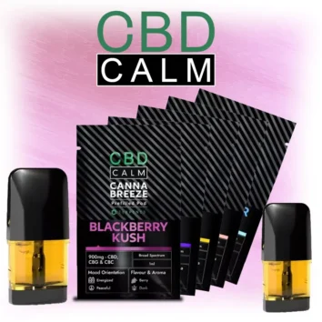 CBD Calm Cannabreeze 900mg Replacement Pod