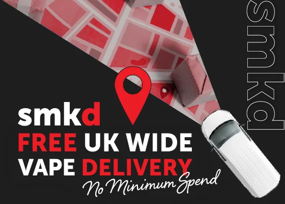 Free UK Wide Vape Delivery