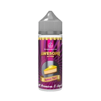 Awesome Afters 100ml Vape Juice In Lemon Tart Flavour