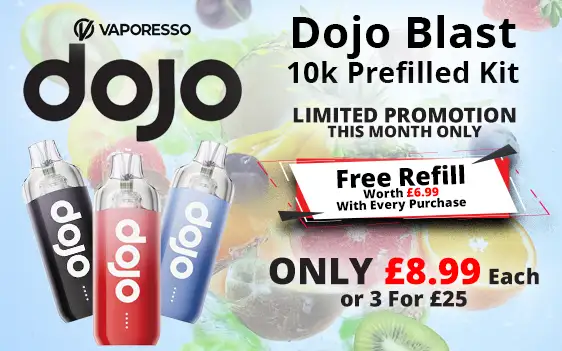 Dojo Blast 10k Prefilled - Free Refill