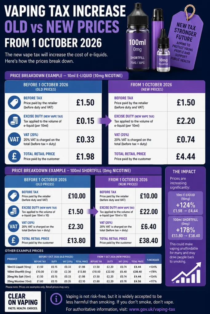Vape Tax Price Hike