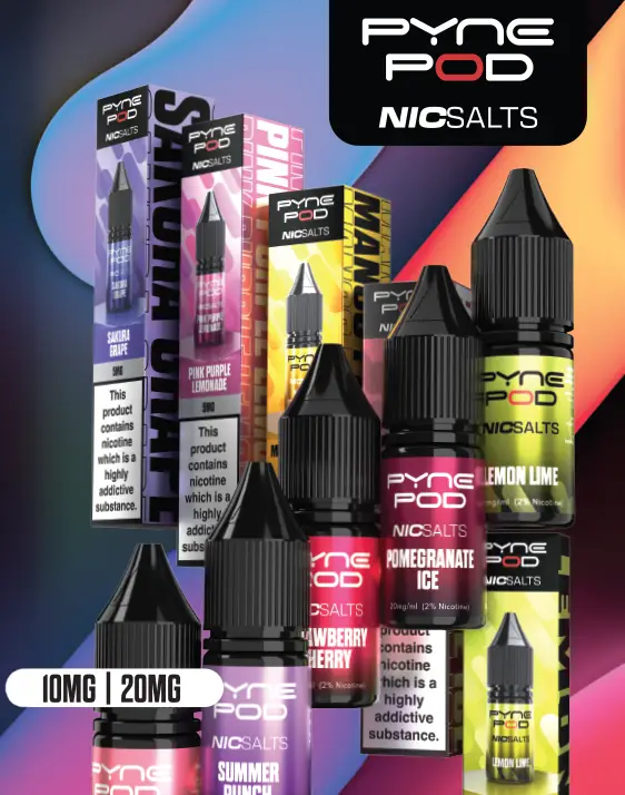 Pyne Pod Nic Salts - £2.99